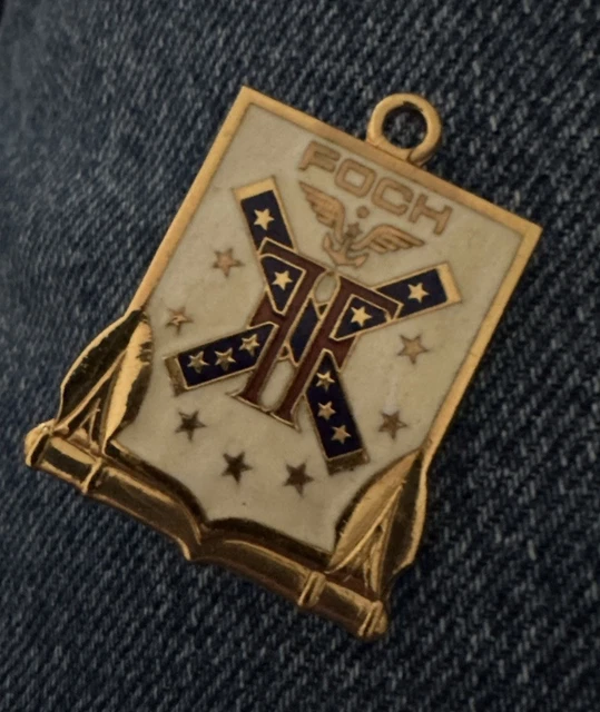 Insigne Marine porte avion Clemenceau