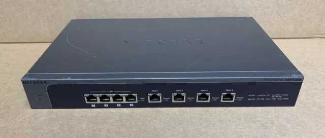 Netgear Prosafe Gigabit Quad WAN SSL VPN Firewall SRX5308