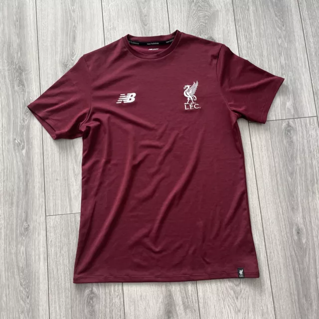 Top da allenamento Liverpool FC ufficiale New Balance da uomo stagione 18/19 taglia S in perfette condizioni