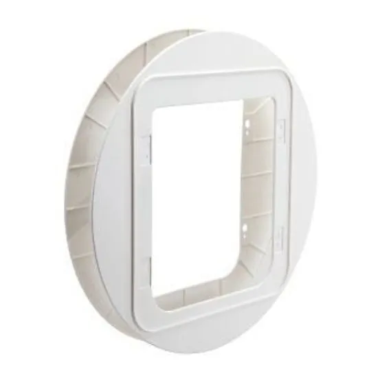 SureFlap Microchip Pet Door Mounting Adaptor-White-Small (for Cat Door)