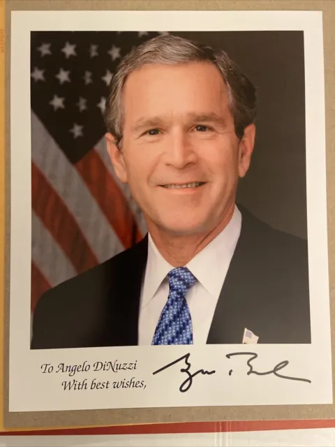 George Bush Signed Photo 8x10