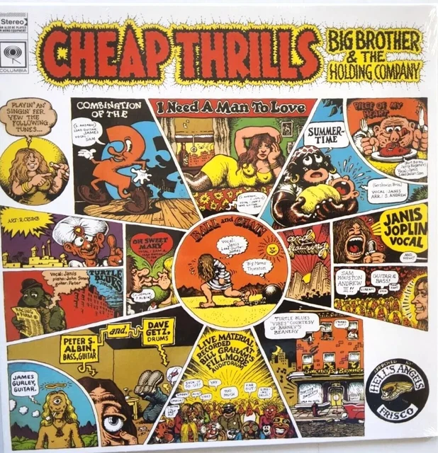 Big Brother and The Holding Company - Cheap Thrills 2018 reissue LP vinyl record