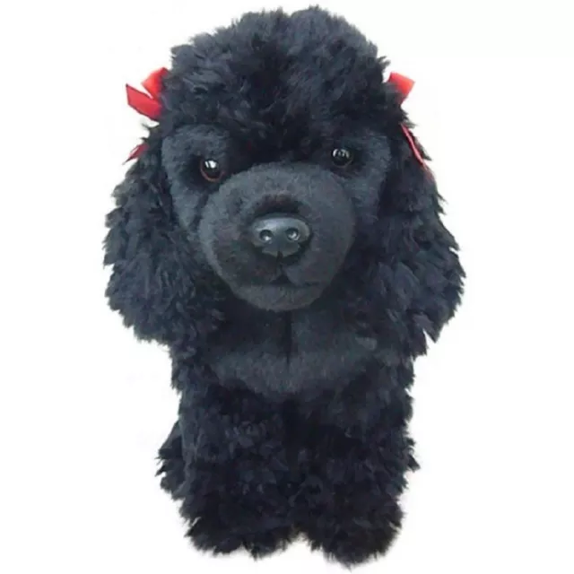 Toy Black Poodle, gift wrapped, not gift wrapped with or without engraved tag
