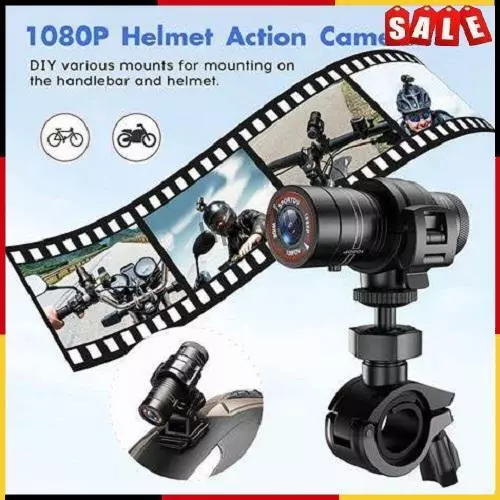 F9 1080P Sport DV Kamera Fahrrad Motorrad Helm Action DVR Video Cam Full HD