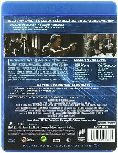 Asesinato Justo Blu-ray (24 Febrero 2009 descatalogado) (Righteous Kill)  Robert 2