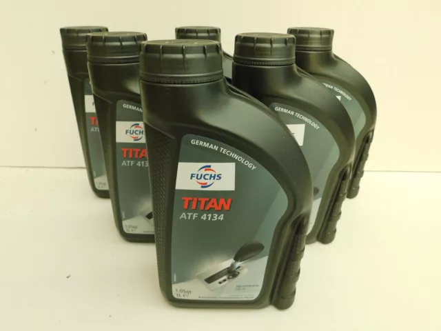 10,70€/l Fuchs Titan ATF 4134  6 x 1 Ltr für Mercedes-Benz Automatikgetriebe