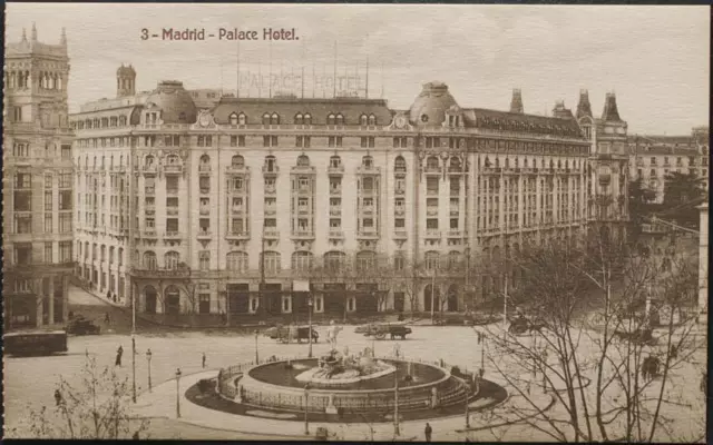 Madrid. Madrid. Palace Hotel