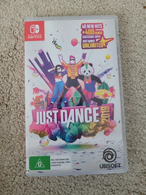Wii Ubisoft VGC Manual - U - PAL 2019 JUST PicClick $39.99 Nintendo AU with DANCE
