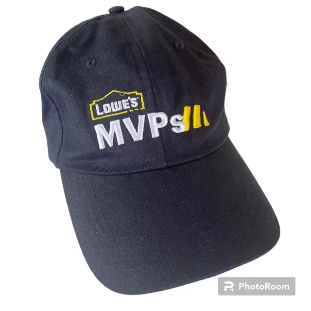LOWE'S MVPS EMPLOYEE Adjustable Strap Hat Cap Blue Unisex $8.97 - PicClick