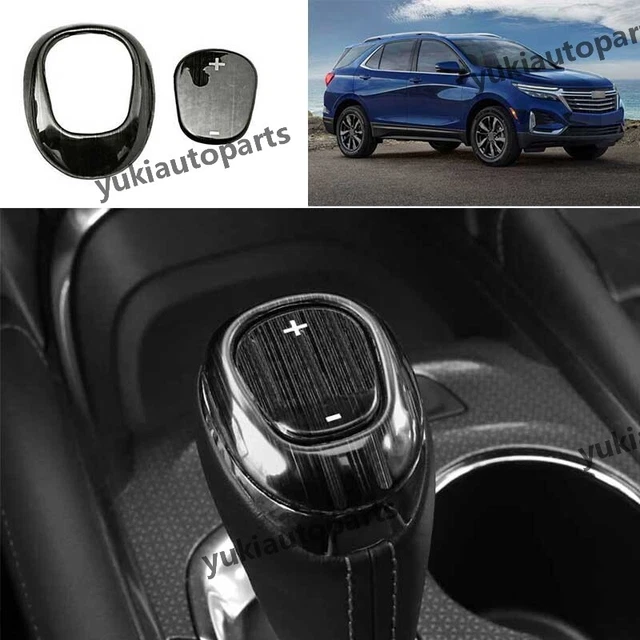 For Chevrolet Equinox Black Steel 2018-2021 Gearbox Knob Shifter Lever Head