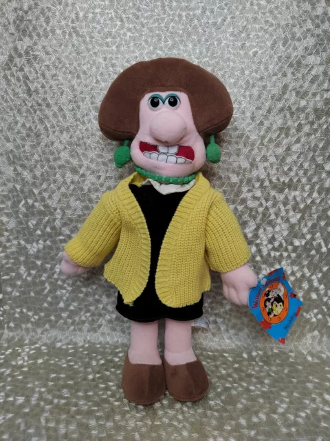 Wallace and Gromit, Wendolene, 1989, 14" soft plush toy, born to play,