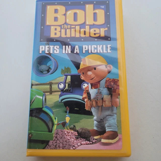 BOB THE BUILDER PETS IN A PICKLE VHS VIDEO 2001 Video Animated Kids ...