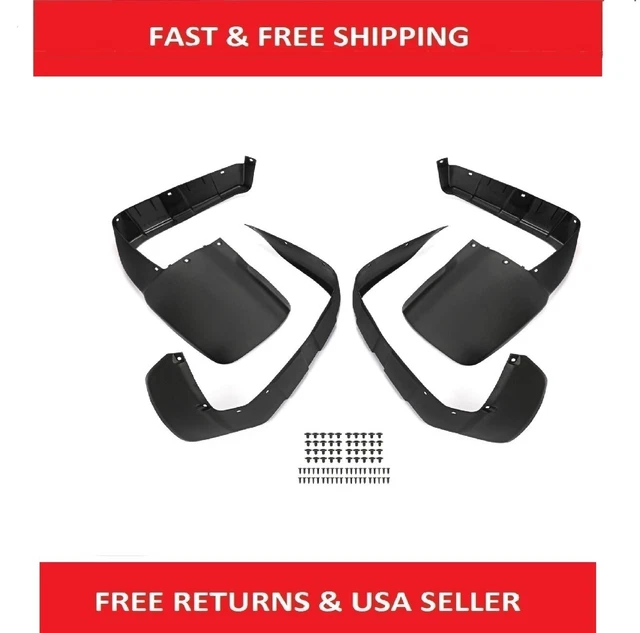 4Pcs Fender Flaps Flare Mud Guards For 96-00 Honda FourTrax 300 TRX300/TRX300FW