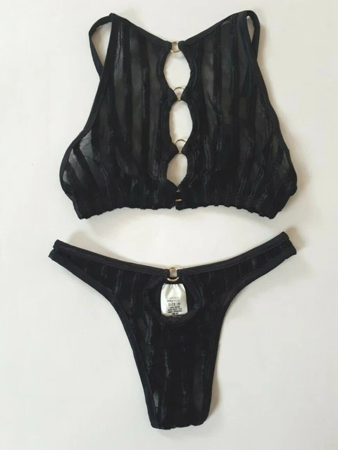 Acheter String en dentelle ajustable pour femme, sous-vêtement sexy en