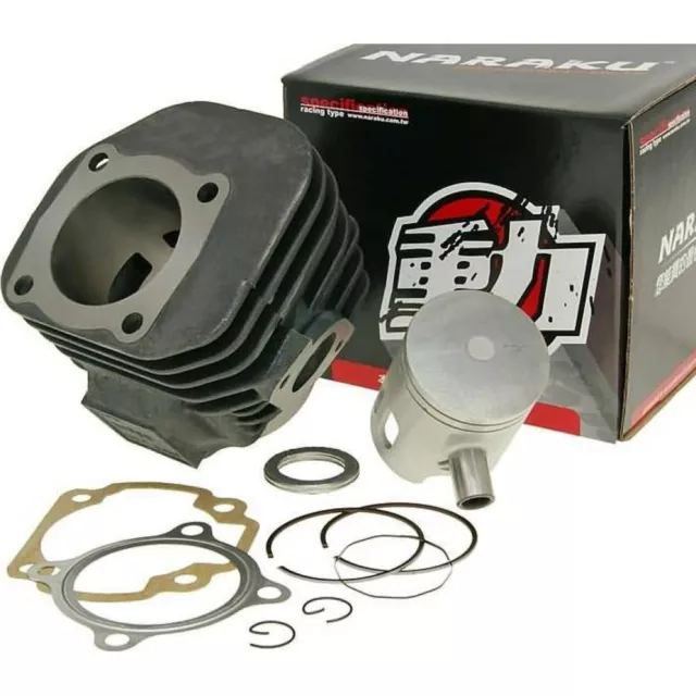 Kit cylindre Naraku 100cc pour Yamaha BWs, Aerox, Minarelli 100 2T-MBK, Italje