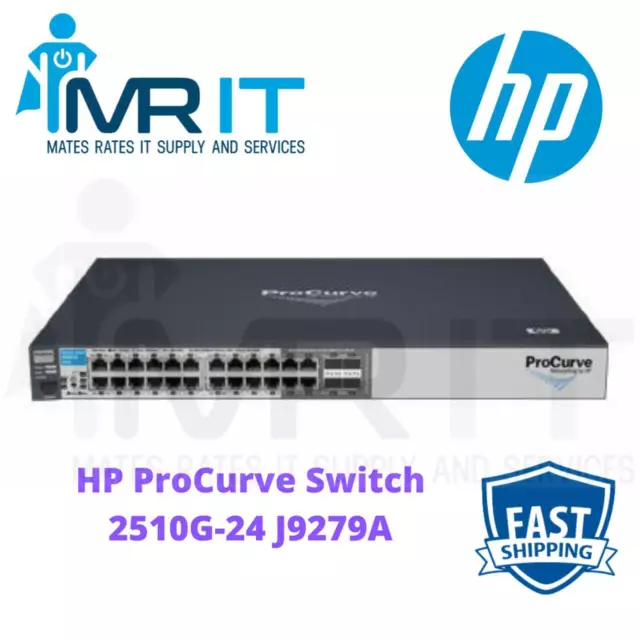 HP ProCurve 2510G-24 J9279A 24 Port Switch J9279-60001