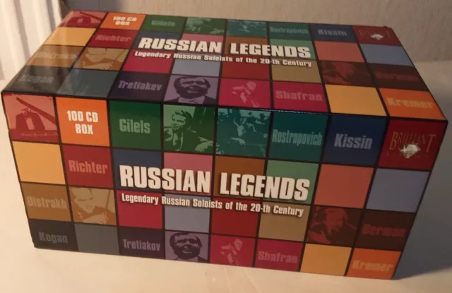 Russian Legends -Legendary Soloists Of The 20th Century - 100 CD Box Set