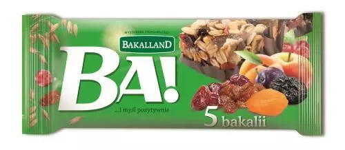 25x BAKALLAND BATON BA! 5 BAKALII 40G x25 pcs