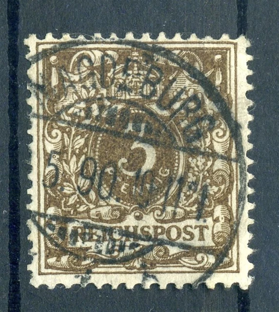 882544) DR Krone-Adler Nr. 45 aa gestempelt, geprüft Zenker, Michel 85,-