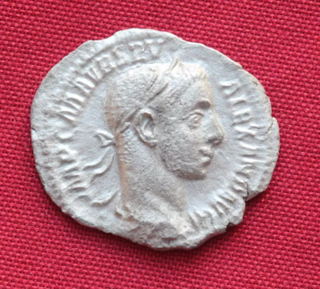 Ancient  Roman Alexander Severus Silver Denarius