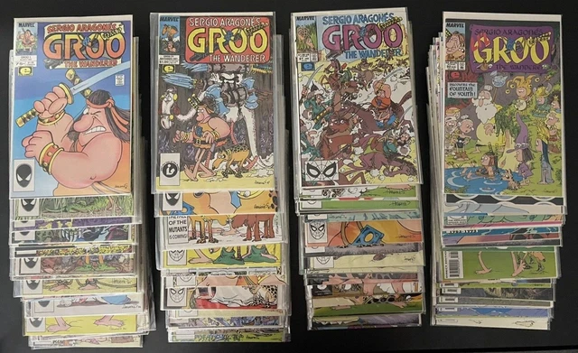 Sergio Aragones Groo The Wanderer (1985) #1-120 Marvel  Epic Comics Set Lot