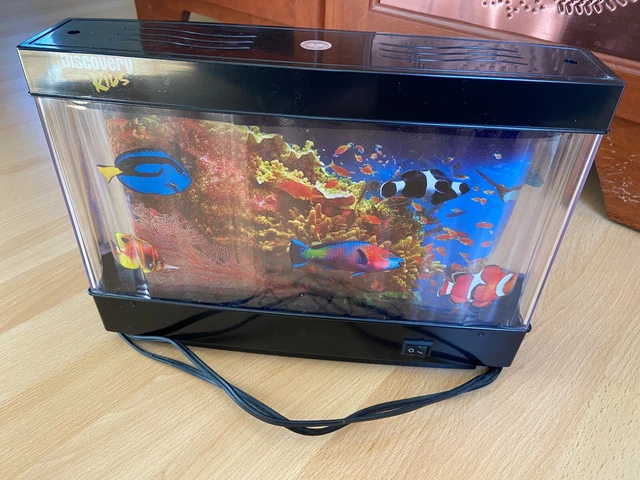 Discovery Kids Animated Marine Lamp Aquarium Fish Tank Virtual Ocean
