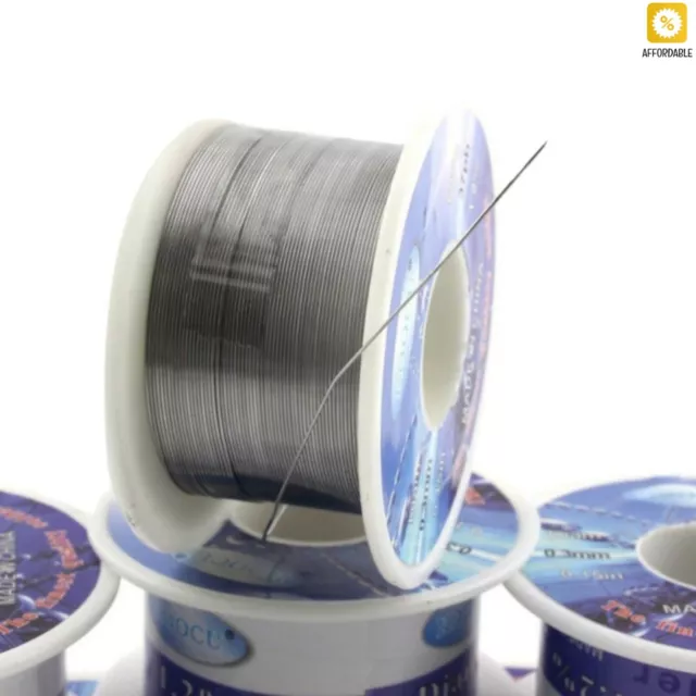 Tin Lead Rosin Core Solder Wire 0.3mm 0.4mm 0.5mm 0.6mm 0.8mm 1.0mm 2% Flux Reel