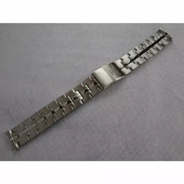 Nuovo cinturino per orologio sportivo SEIKO 5 originale 18mm M0J2111J9...