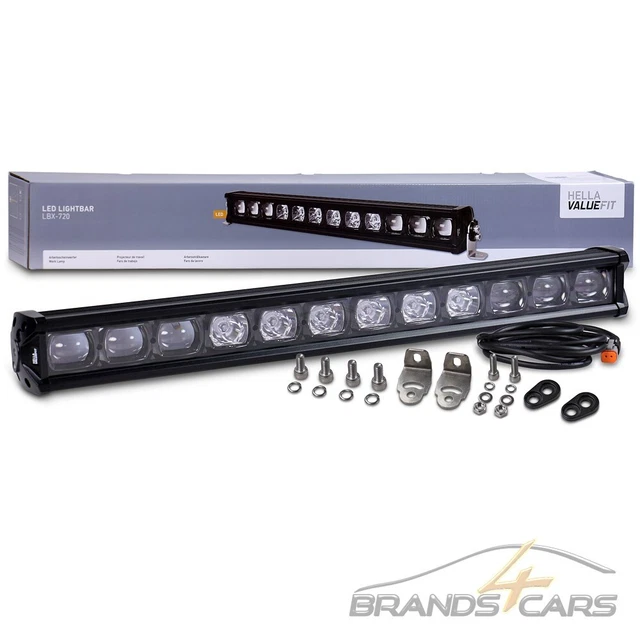 Projecteur LED HELLA LBX-220 - Barre D'Éclairage 1000lm Pour Véhicule Utilitaire (12V/24V)