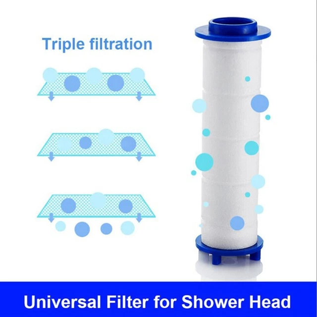 Filtro de boquilla duradero PP algodón práctico ahorro de agua accesorios 8 PC