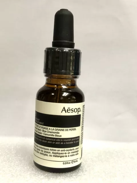 Semilla de perejil Aesop tratamiento facial antioxidante 15 ml para hombre otro nuevo 2
