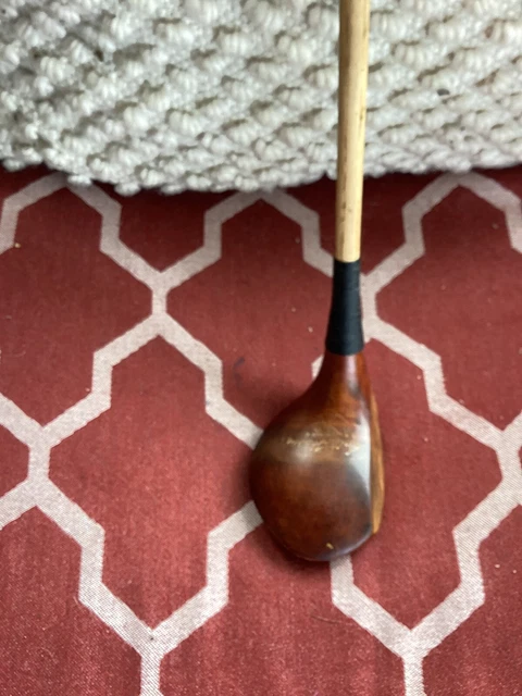 Club De Golf Ancien Winton Niblick, Manche En Bois, Écosse, Swing Weight D-2