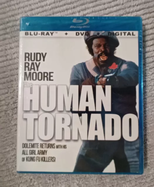 Human Tornado (Blu-ray, DVD) Brand New Sealed Movies Rudy Ray Moore