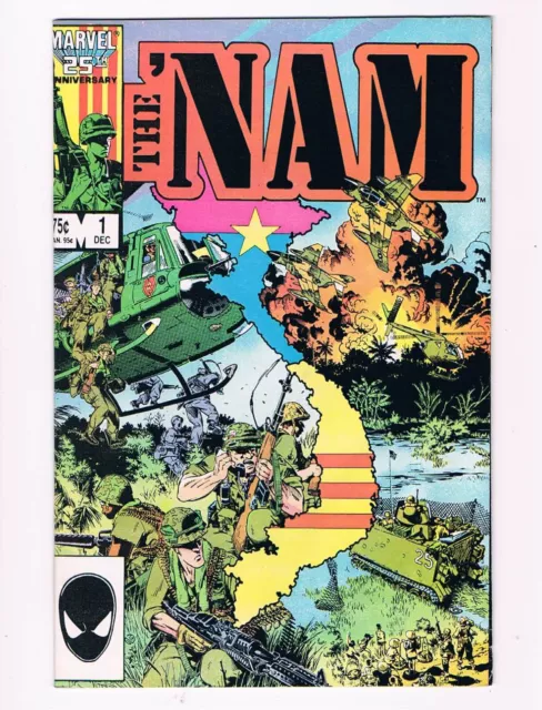 The Nam #1- Michael Golden;  Marvel 1986 VF+
