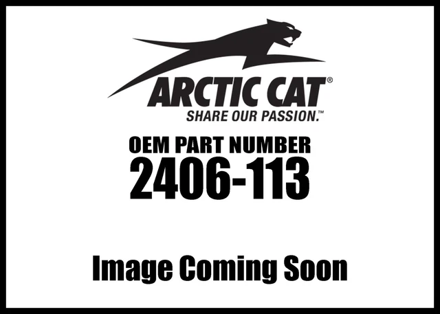 Arctic Cat Atv 400 Auto Trans 4X4 Trv Handhold Passenger-Lh 2406-113 New Oem