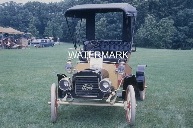 F1134 1904 Ford early motor car mid 1960s 35mm Kodachrome original slide
