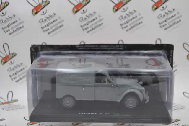 Die Cast " Citroen 2 Cv 1957 " Skala