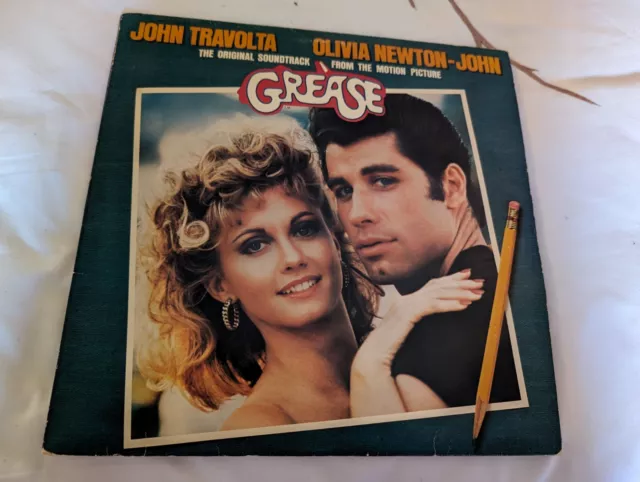 Grease The Original Soundtrack John Travolta & Olivia Newton John Vinyl LP  1978