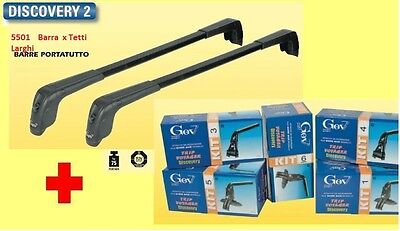 Gev 5501+70 BARRE PORTATUTTO GEV KIT PER TUTTE LE FIAT 500L NO TETTO IN VETRO 