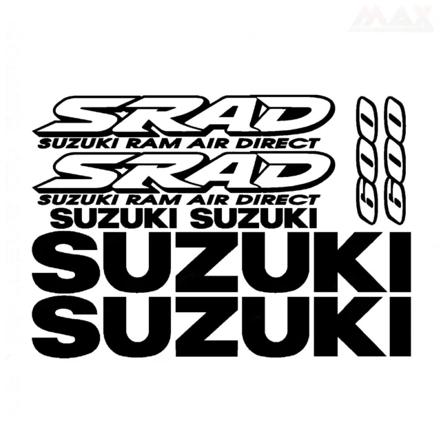 autocollants moto pour 600 GSXR GSX-R SRAD Suzuki - SUZ423