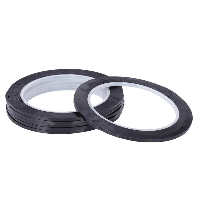 TRIXES Ruban Pour Tableau Blanc Noir - 50m Ruban De Marquage