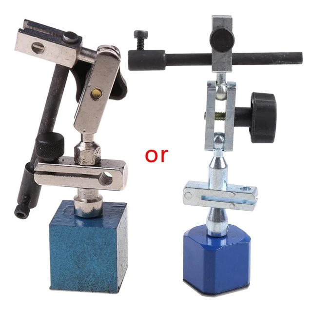 Magnetic Base Stand Base Arm Fitting for Digital Dial Indicator Gauge Durable