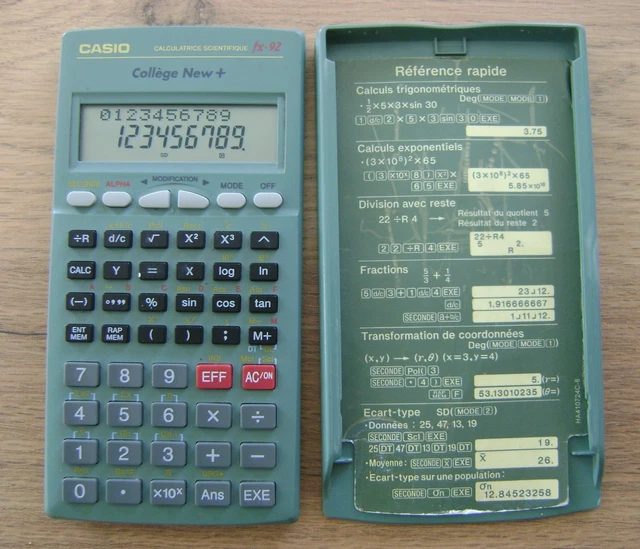 Casio DF-120TER Calculatrice financière 12 chiffres