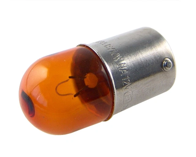 Ampoule 12V 10W FLÖSSER BAU15S orange