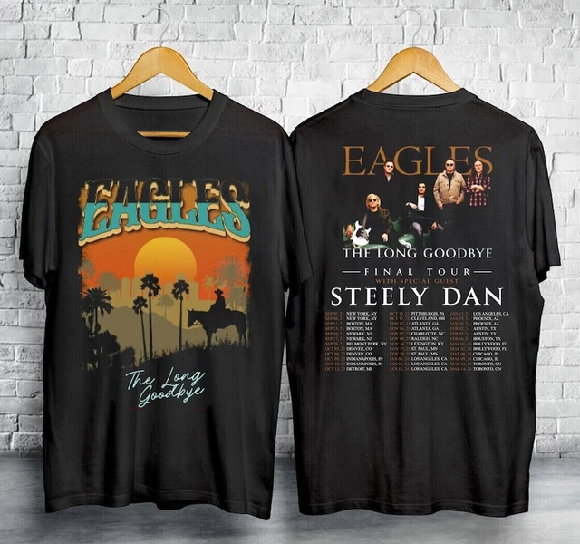 EAGLES THE LONG Goodbye 2023 2024 Tour The California Concert TShirt