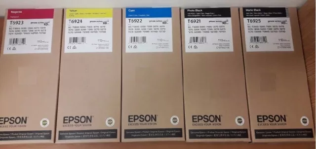 Original Tinte Epson SureColor SC T3000 T3200 T5000 T7000 / T6941 -T6945 700ml 2