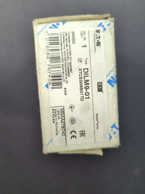 Eaton DILM9-01 XTCE009B01TD - Contactor