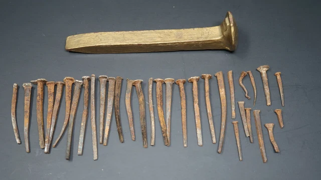 Lot of Primitive Antique Nails