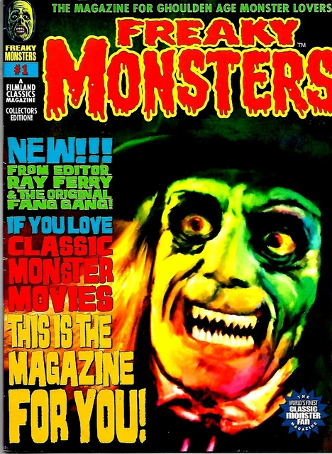 Famous Monsters Freaky Monsters Magazine #1  Ex Condition