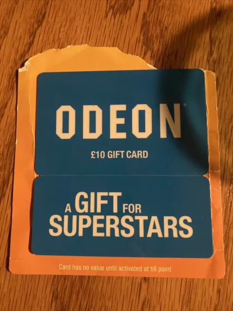 Odeon £10 Voucher